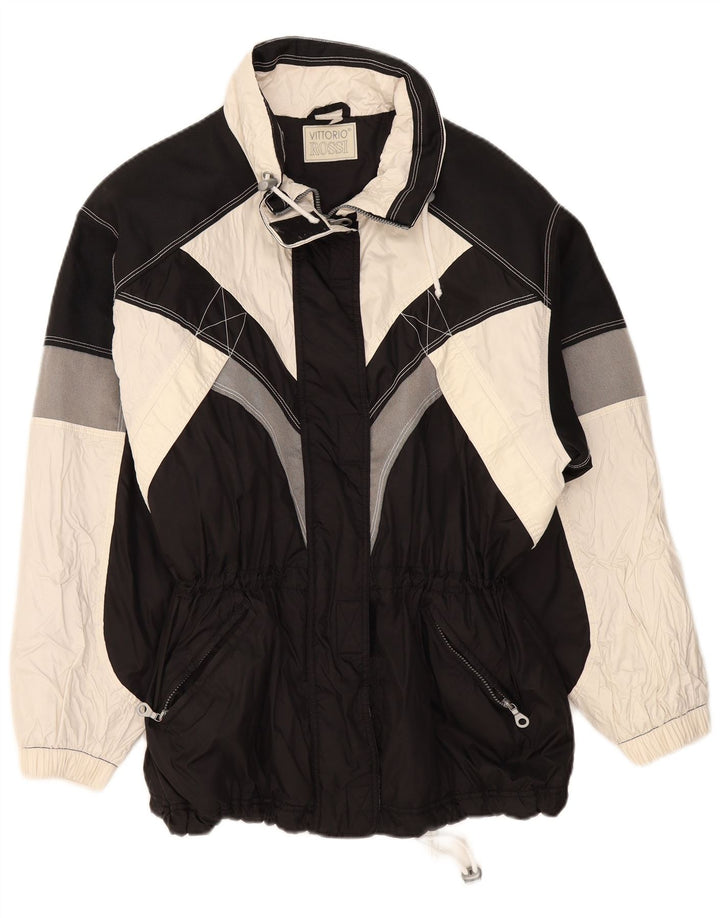 Giacca da sci da donna Vittorio Rossi UK 20 2XL Poliestere color block nero