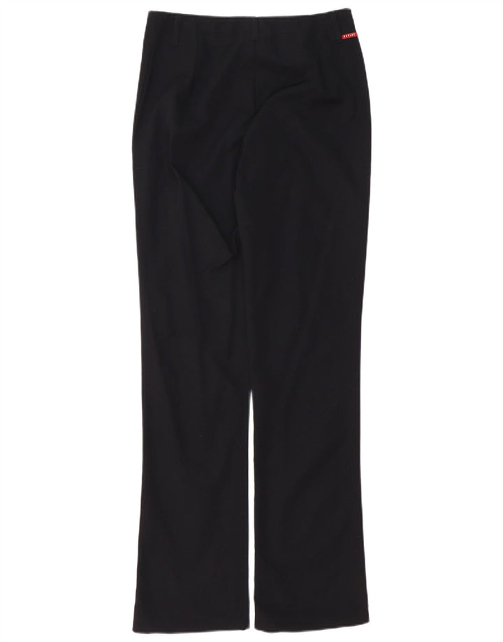 Pantaloni casual dritti da donna Replay W28 L32 neri in poliammide