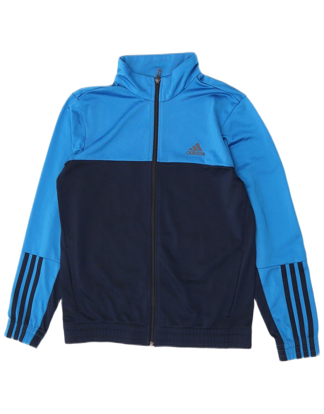 Giacca da tuta da ragazzo Adidas 13-14 anni Blu Colourblock