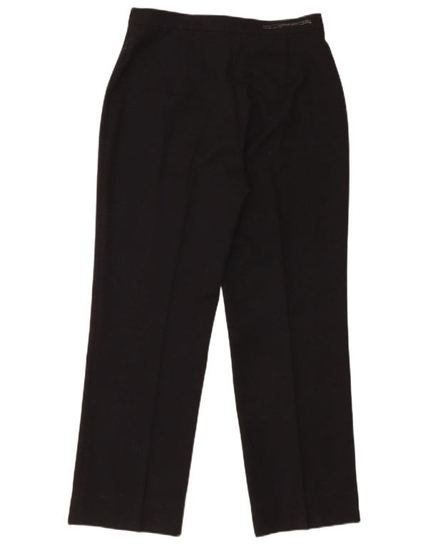 Pantaloni Casual Dritti Donna Trussardi IT 44 Medio W28 L27 Nero