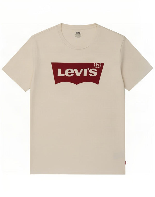 Levi's Mens Graphic T-Shirt Top XL White Cotton