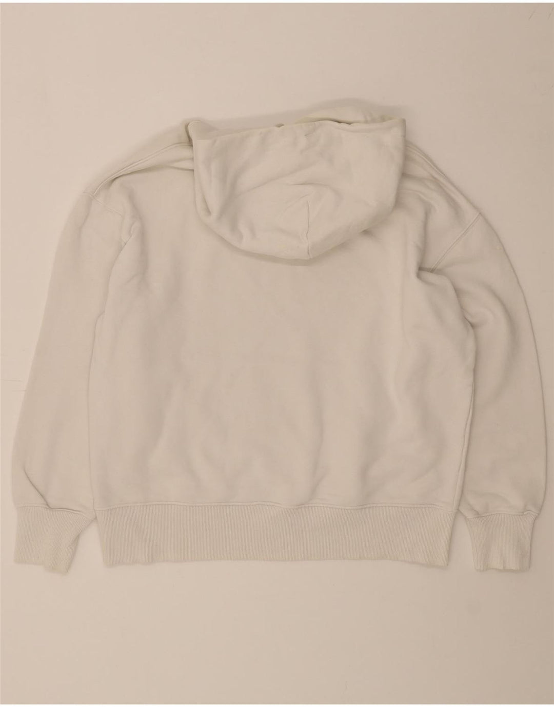 TOMMY HILFIGER Womens Oversized Sweatshirt Jumper UK 16 Large Off White Vintage Tommy Hilfiger and Second-Hand Tommy Hilfiger from Messina Hembry 