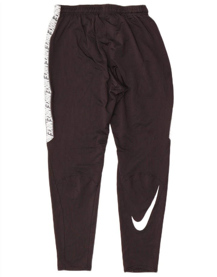 Pantaloni da tuta con grafica NIKE Dri Fit da uomo Small Black Colourblock