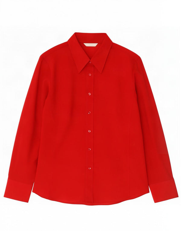 Camicetta da donna Marks & Spencer UK 12 rossa media