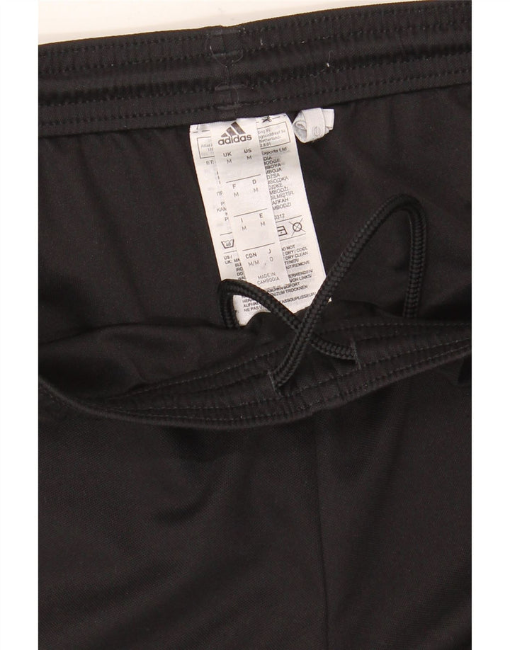 Pantaloncini sportivi Adidas Climalite da uomo medio poliestere nero