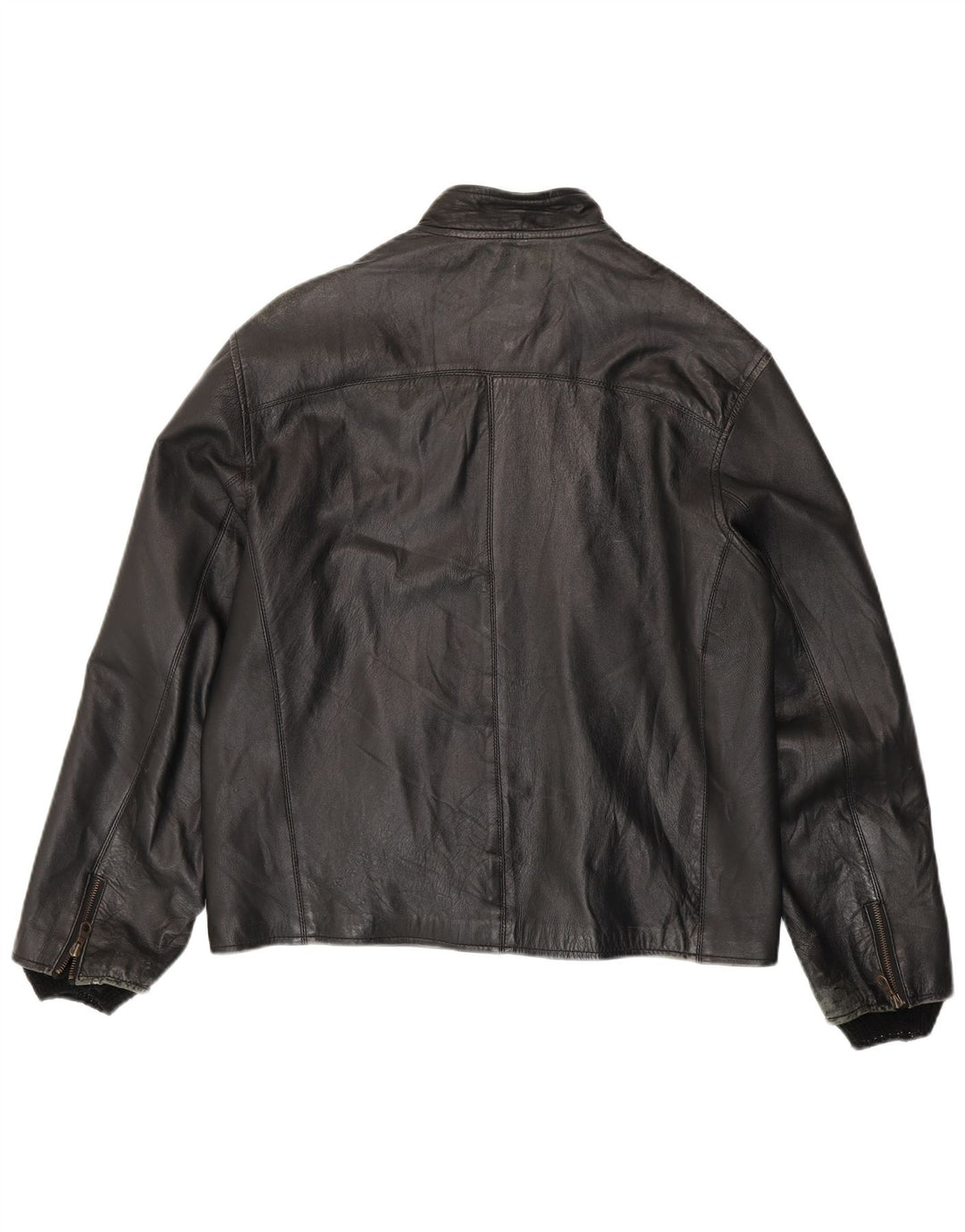Giacca Pelle Uomo Conbipel IT 52 Large Pelle Nera