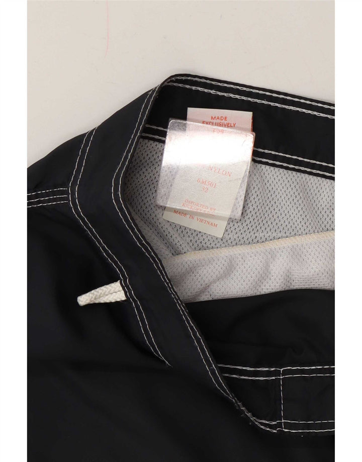 Pantaloncini da bagno da uomo Sundek nylon color block medio blu navy