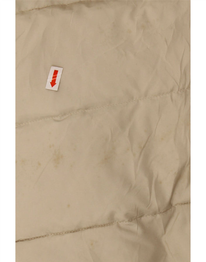 SERGIO TACCHINI Giubbotto Imbottito con Cappuccio Donna IT 42 Poliestere Beige Medio
