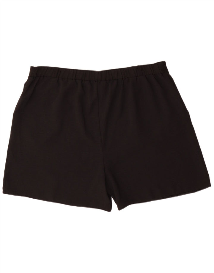 Pantaloncini chino da donna M&Co UK 20 2XL W40 poliestere nero
