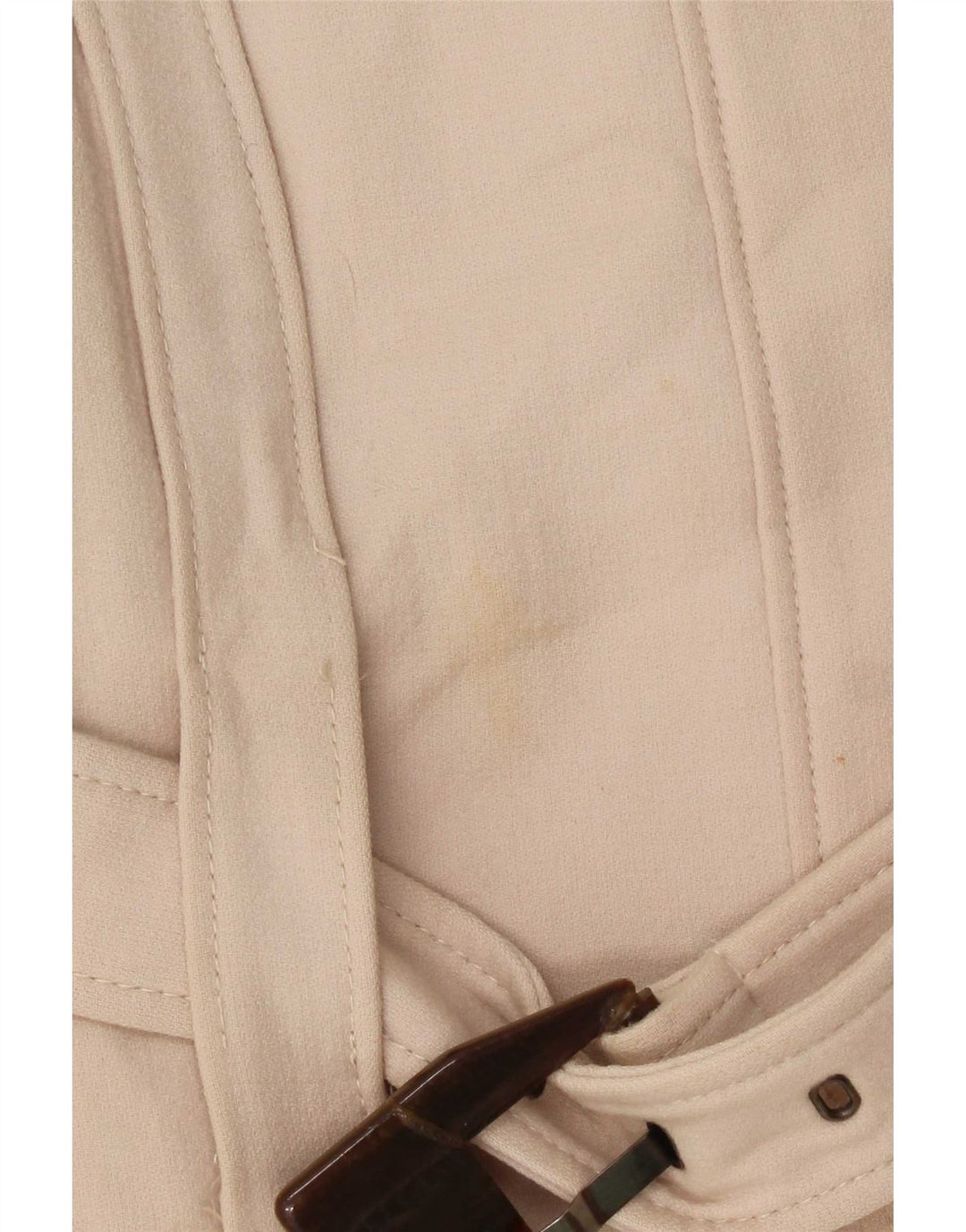 Cappotto Zara da donna UK 12 in lana beige medio