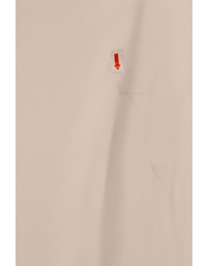 ZARA Womens Long Sleeve Blouse Top UK 6 XS White Polyester Vintage Zara and Second-Hand Zara from Messina Hembry 