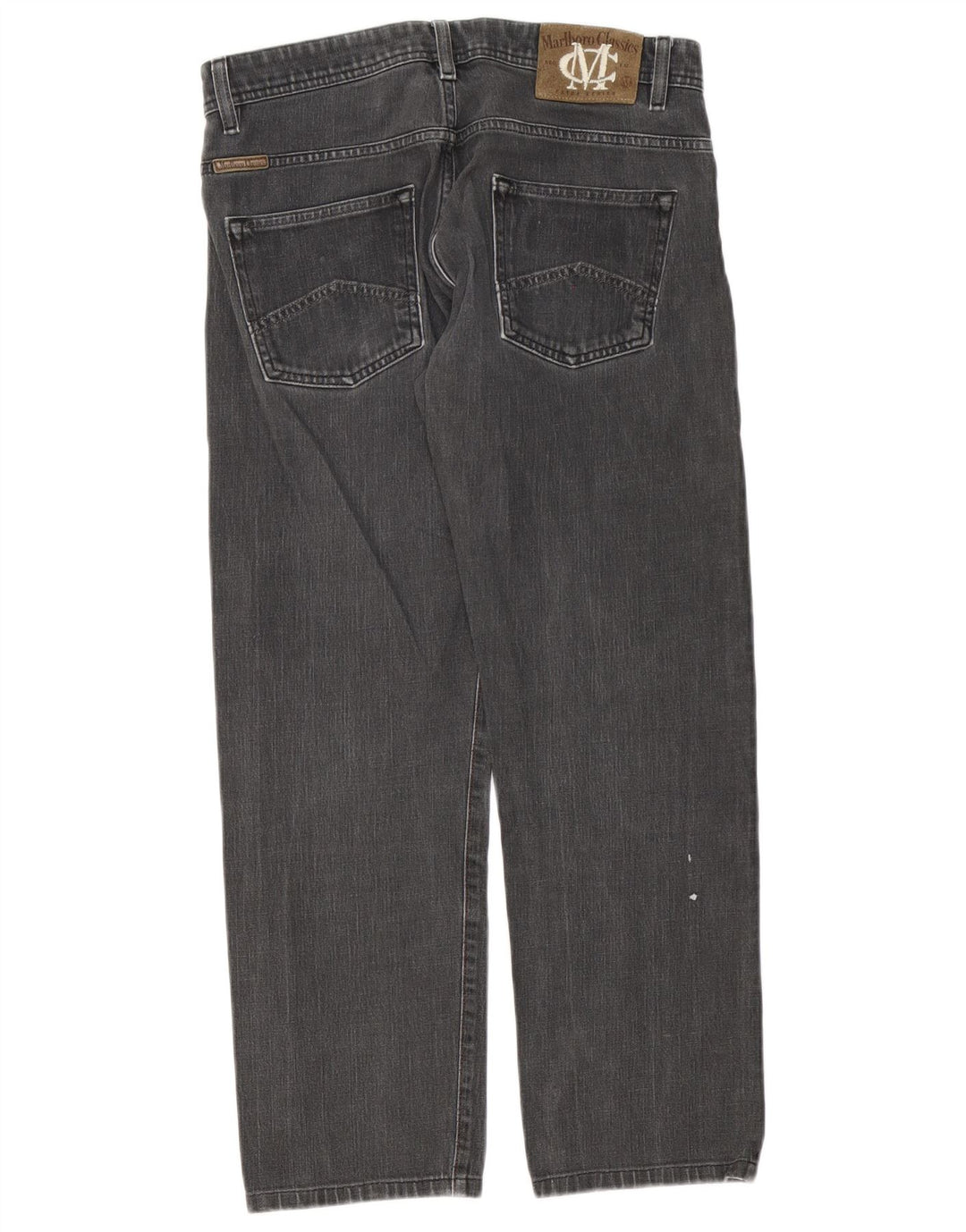 Jeans larghi da uomo Marlboro Classics W31 L28 cotone grigio