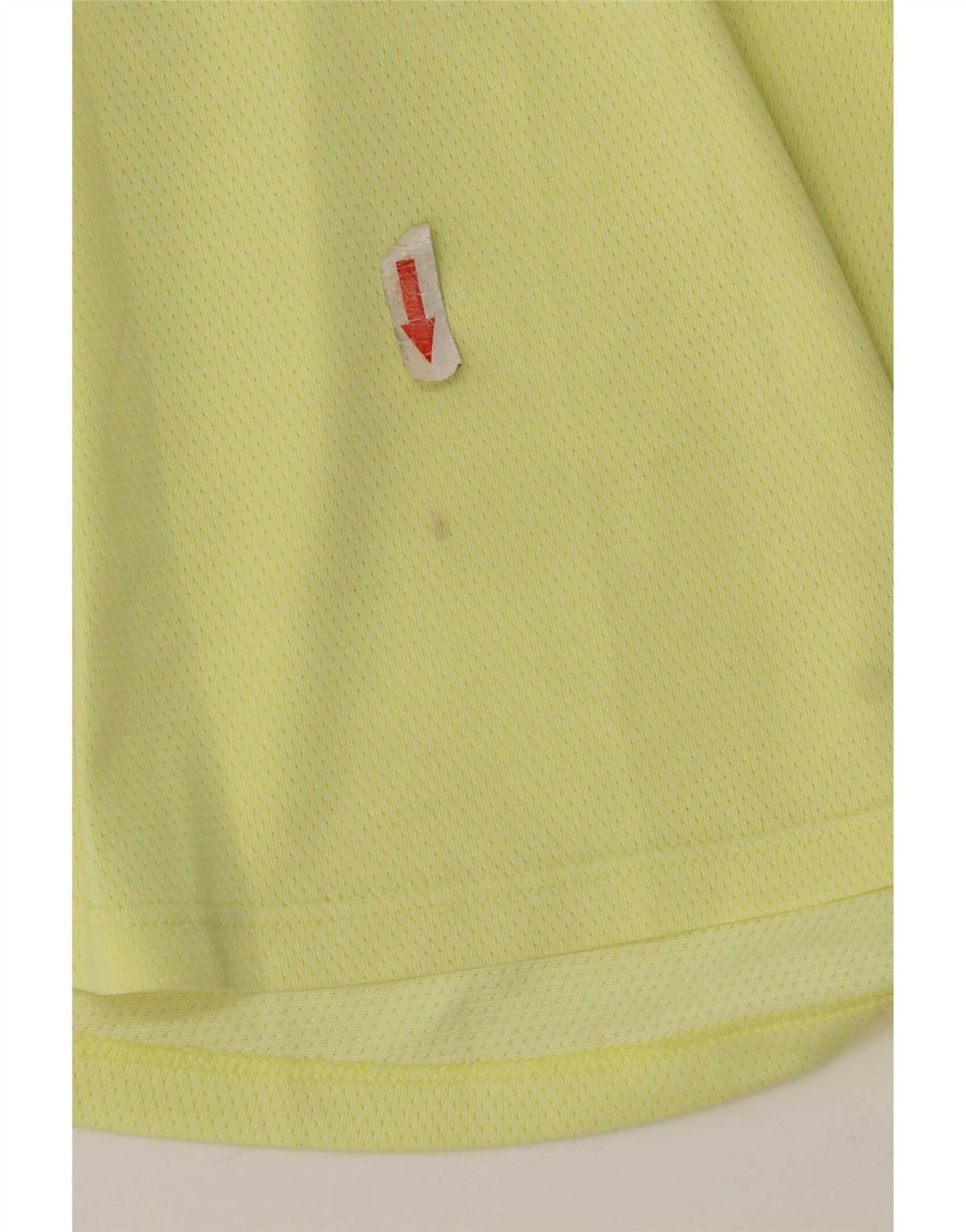 Canotta da donna Adidas UK 14 grande poliestere giallo