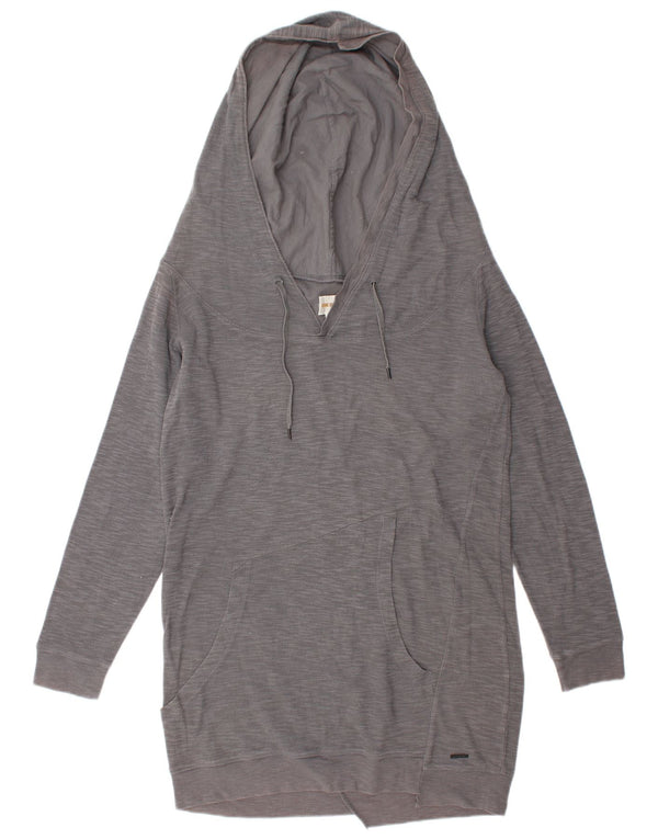 Abito con cappuccio a maniche lunghe da donna Diesel UK 14 Grigio medio