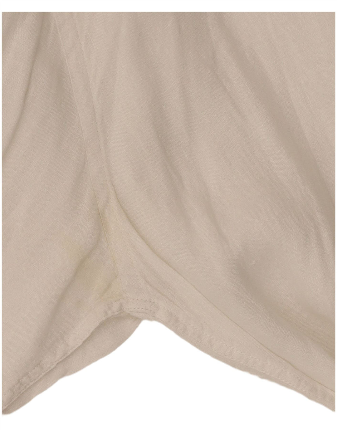 TOMMY HILFIGER Camicia da uomo vestibilità regolare grande lino bianco