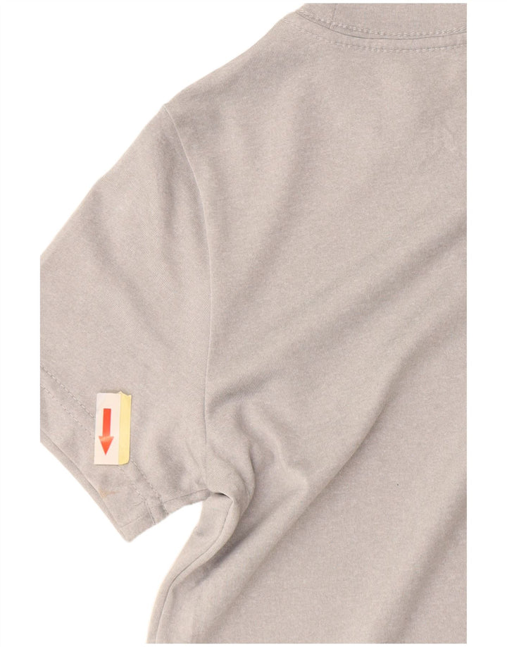 Maglietta PUMA per ragazzi 5-6 anni in poliestere grigio