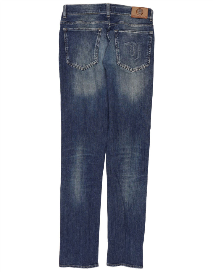 Jeans Skinny Uomo Trussardi W31 L34 Blu Navy