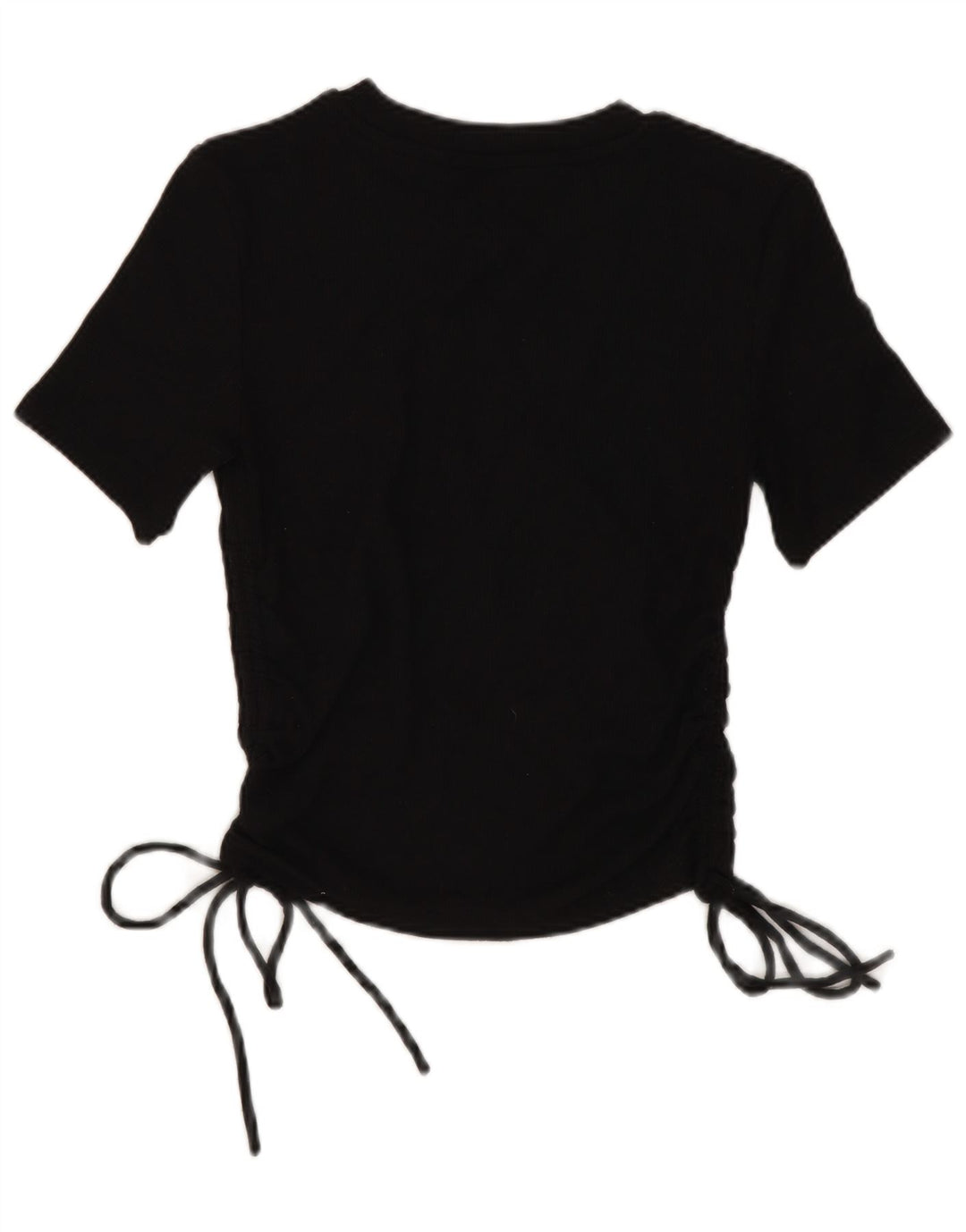 Top corto in camicetta corta da donna Zara UK 8 piccolo nero