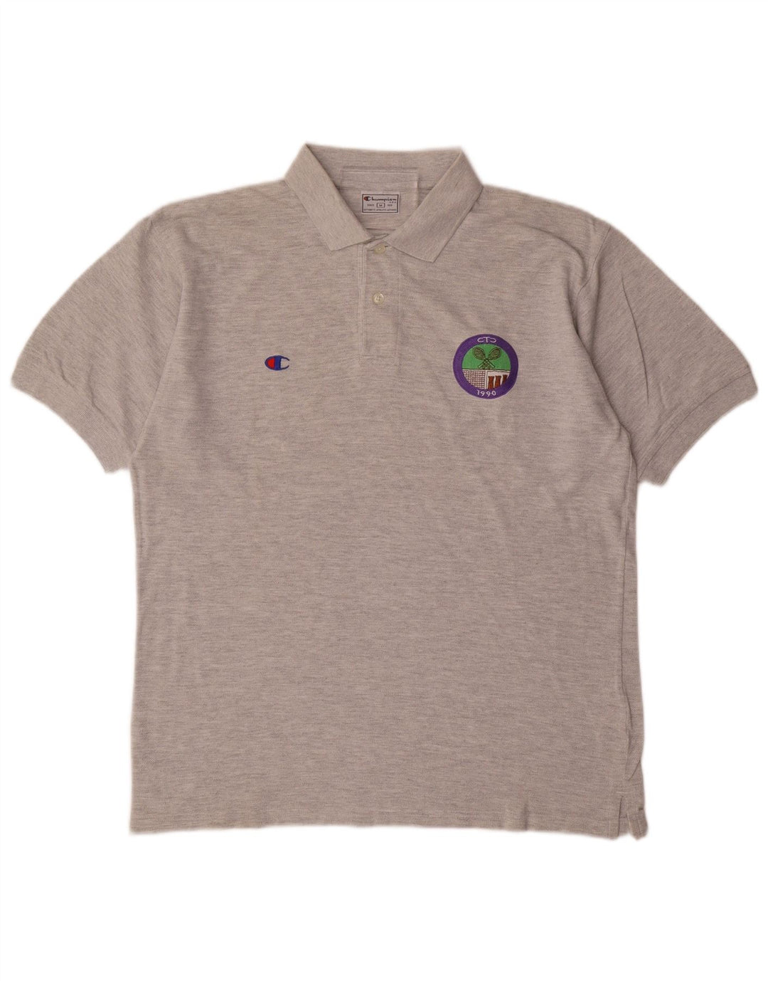Polo da uomo CHAMPION grigio medio