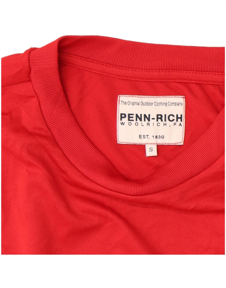 Maglietta da donna PENN-RICH UK 10 piccola rossa in poliestere