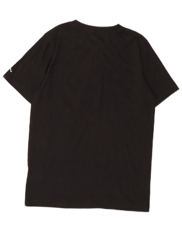T-shirt grafica Jordan da ragazzo, 13-14 anni, XL, cotone nero
