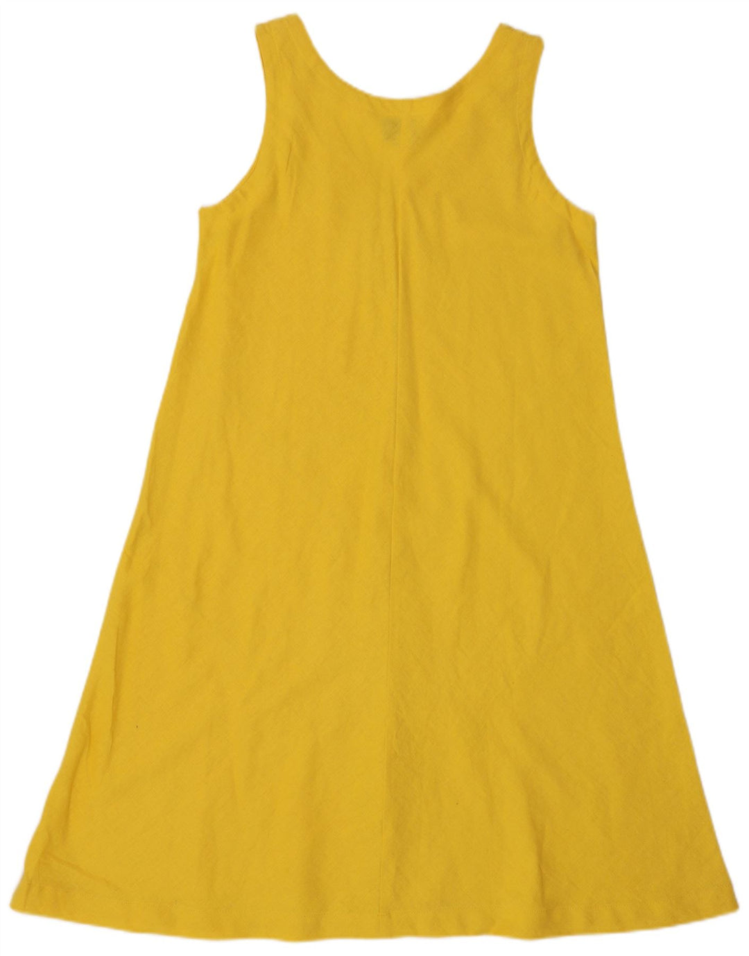 Abito a trapezio senza maniche da donna Marila UK 14 giallo medio