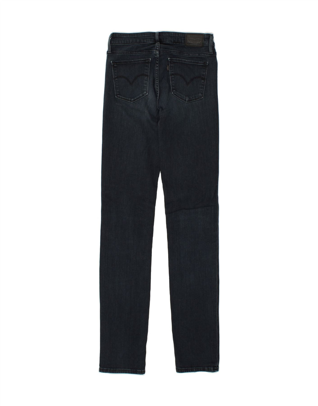 LEVI'S Womens Slim Jeans W27 L34  Navy Blue Cotton Vintage Levi's and Second-Hand Levi's from Messina Hembry 