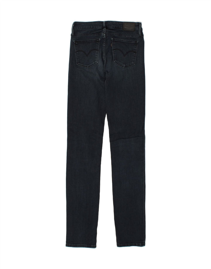 LEVI'S Womens Slim Jeans W27 L34  Navy Blue Cotton Vintage Levi's and Second-Hand Levi's from Messina Hembry 