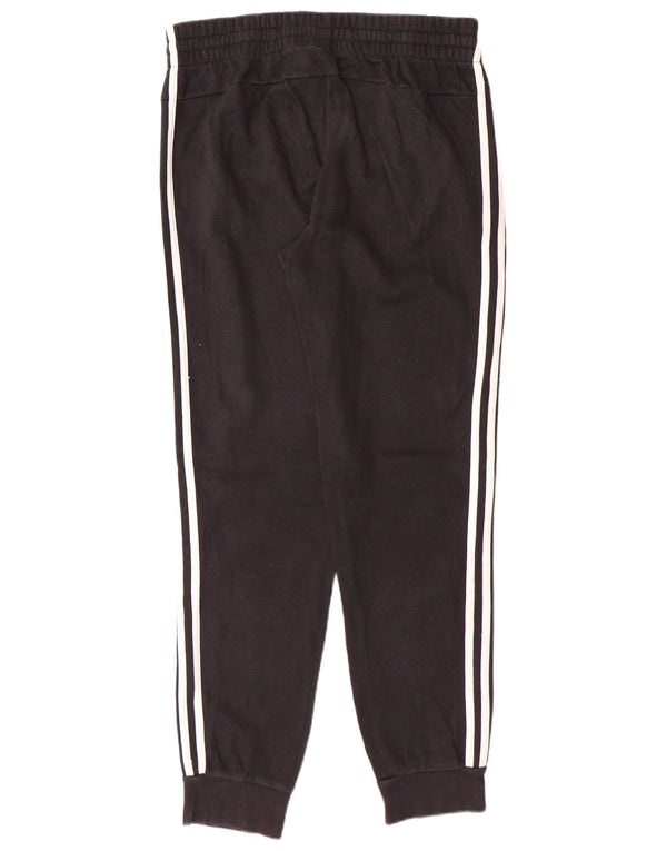 Pantaloni da tuta da donna Adidas Joggers UK 16/18 Large Nero Cotone