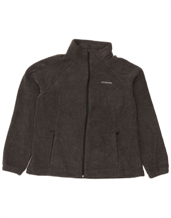 Giacca in pile da donna Columbia UK 18 XL Grigia