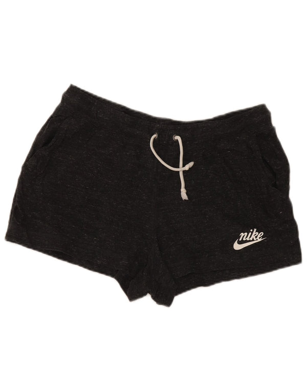 Pantaloncini sportivi da donna NIKE UK 16 grandi in cotone grigio