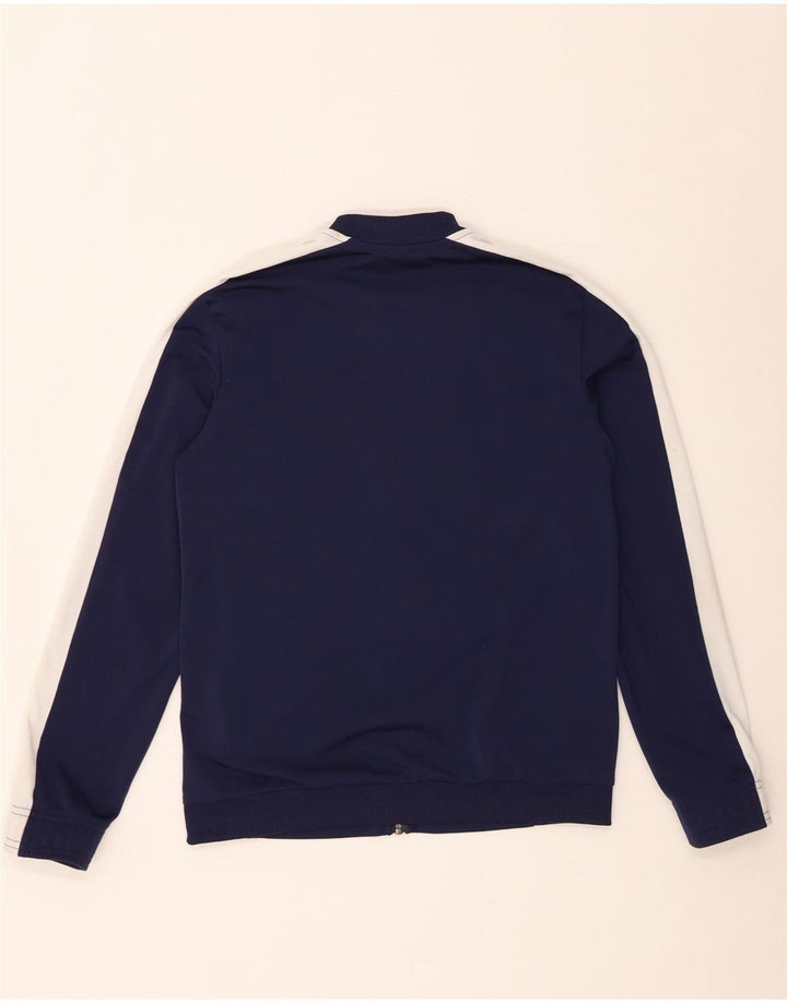 Giacca da tuta da ragazzo Puma 13-14 anni in poliestere color block blu navy
