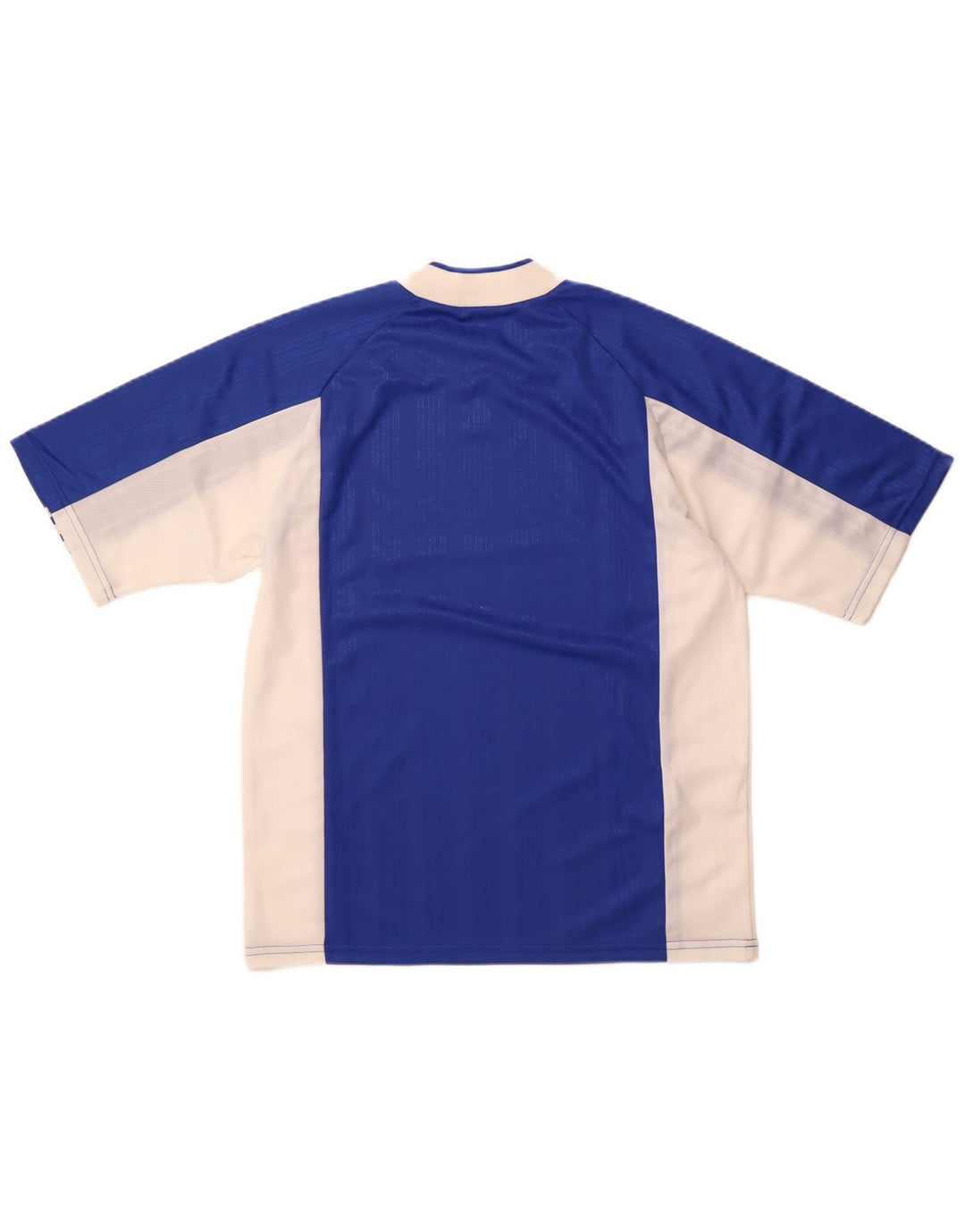 T-shirt Adidas da uomo Top Small blu in poliestere color block