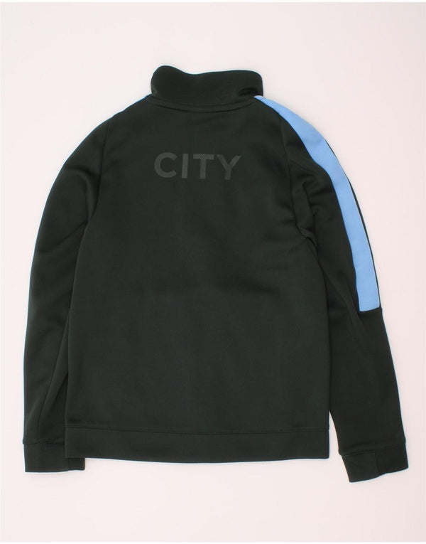 Giacca da tuta da ragazzo Nike Manchester City, 10-11 anni, verde medio