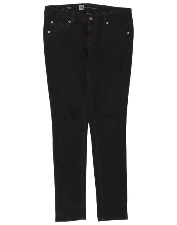 Jeans skinny elasticizzati da donna Mossimo US 4 Small W30 L30 cotone nero