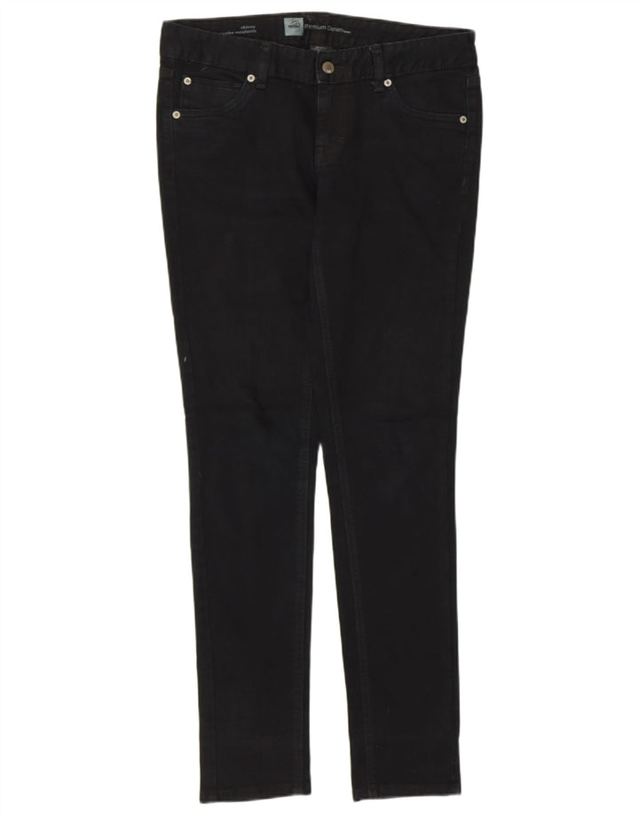 Jeans skinny elasticizzati da donna Mossimo US 4 Small W30 L30 cotone nero