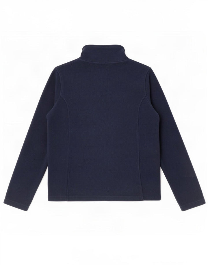 Crew Clothing Giacca in pile da donna UK 10 Small Poliestere blu navy