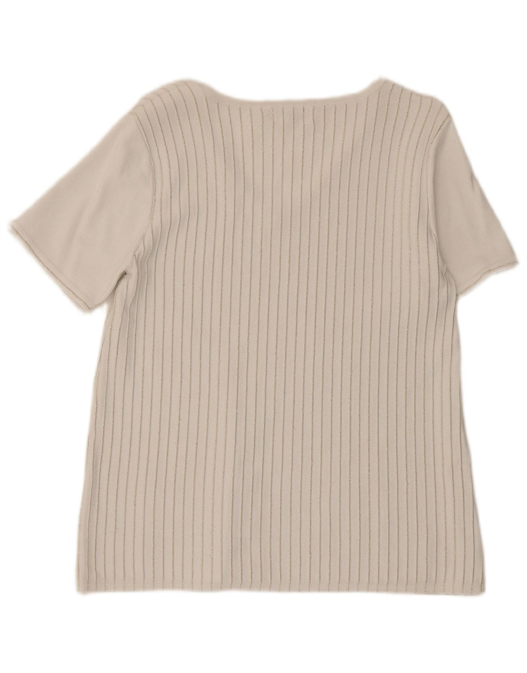 Maglietta da donna Calvin Klein Top UK 10 Small White Striped