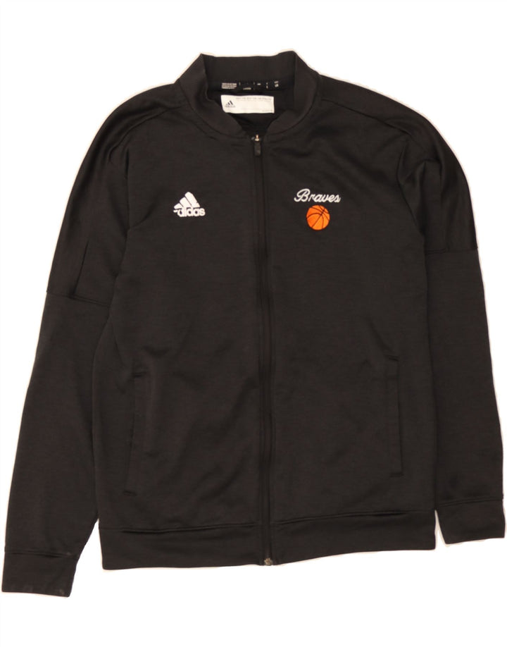 ADIDAS Mens Tracksuit Top Jacket Large Black Polyester Vintage Adidas and Second-Hand Adidas from Messina Hembry 