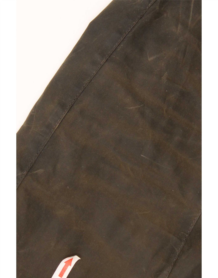 Giacca da uomo in cotone cerato Barbour UK 38 Cotone kaki medio