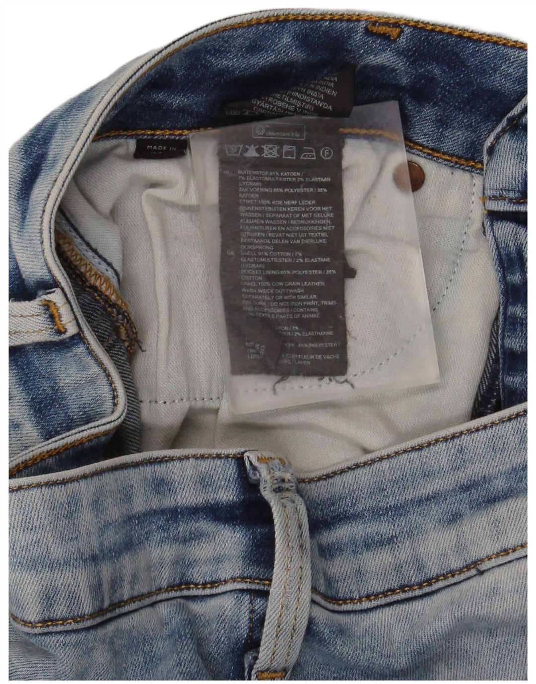 Jeans slim da uomo G-STAR W32 L30 cotone blu