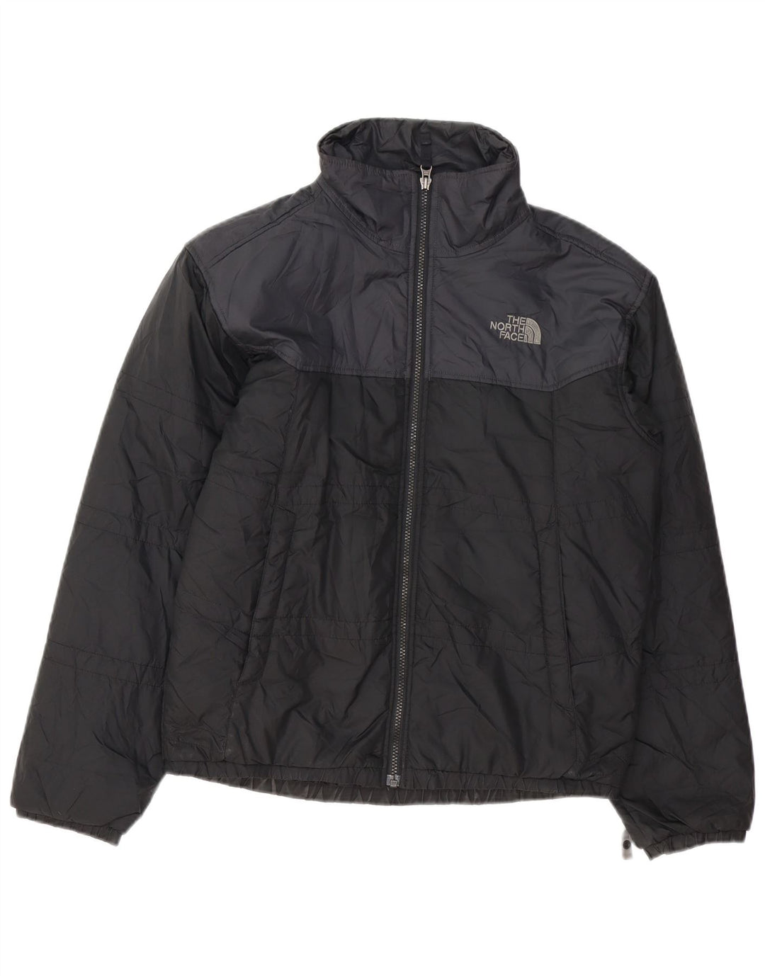 THE NORTH FACE Giacca imbottita foderata da uomo UK 36 Small Black Colourblock