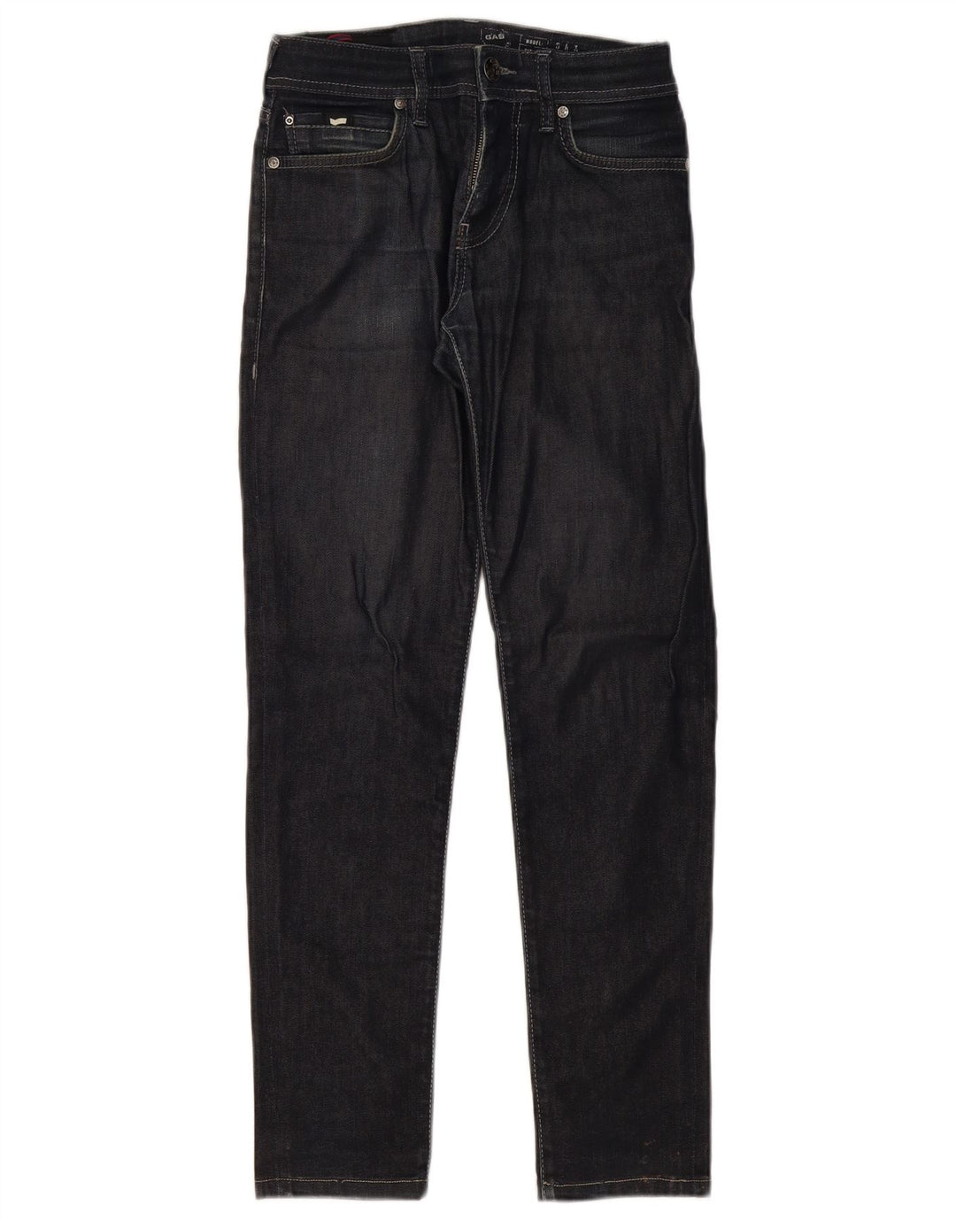 Jeans slim da donna Gas W28 L29 cotone blu navy