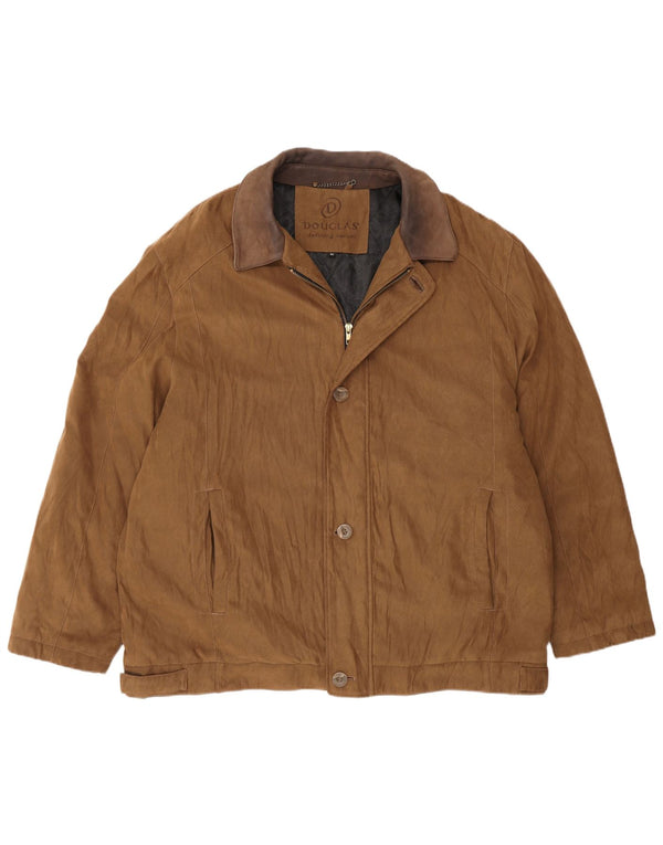 Giacca scamosciata da uomo Douglas UK 46 3XL Pelle beige