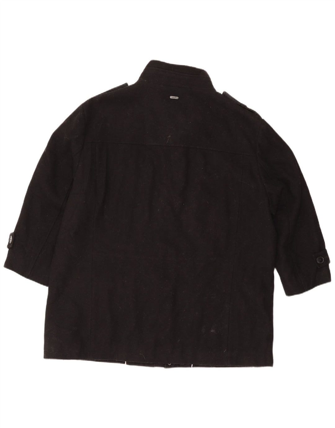Giacca militare da uomo Calvin Klein UK 42 XL lana nera