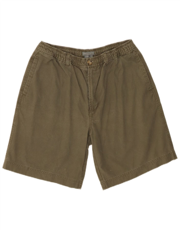 Pantaloncini chino da uomo Zara grandi W34 cotone kaki