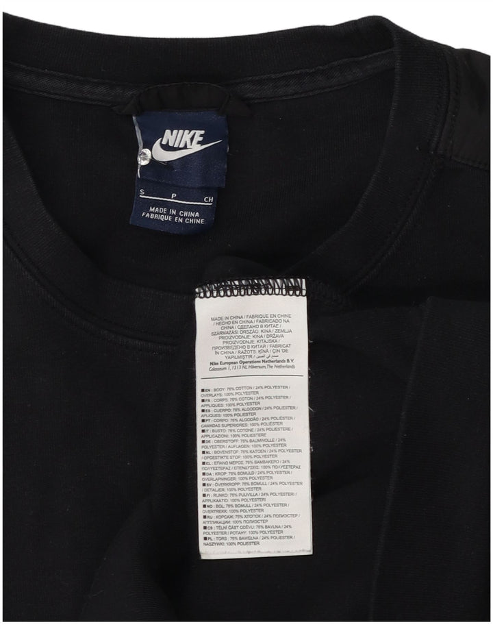 Felpa da donna Nike Jumper UK 10 Small Black Cotton