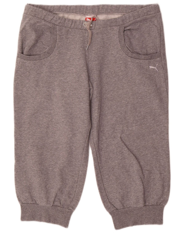 Pantaloni da tuta da donna Puma Capri Joggers UK 16 Large Grigio Cotone