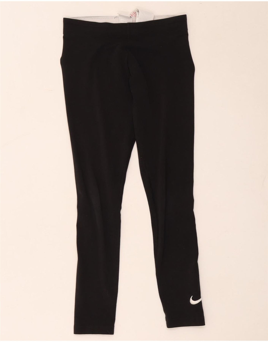 Leggings Nike Bambina 10-11 Anni Medio Nero Cotone