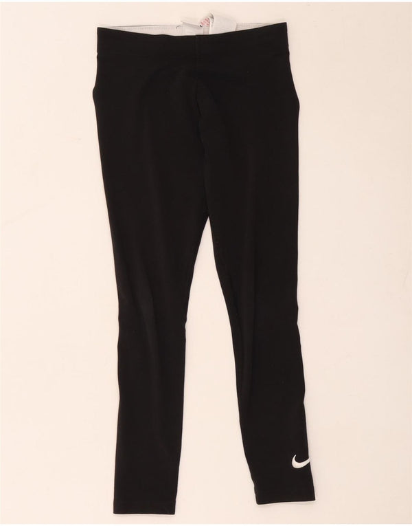 Leggings Nike Bambina 10-11 Anni Medio Nero Cotone